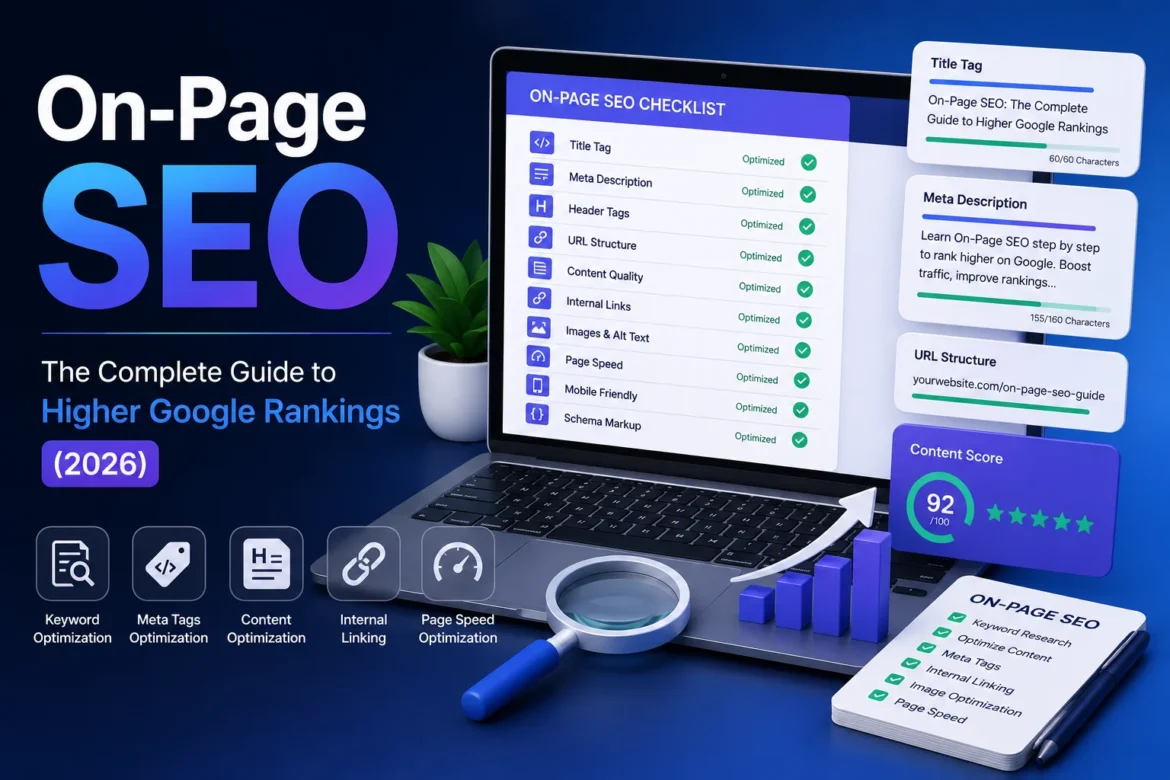 On-Page SEO: The Complete Guide to Higher Google Rankings (2026)
