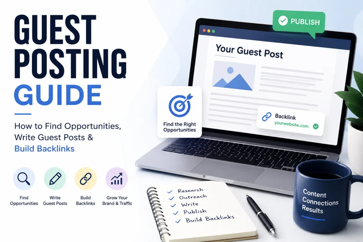 Guest Posting Guide: How to Find Opportunities, Write Guest Posts & Build Backlinks